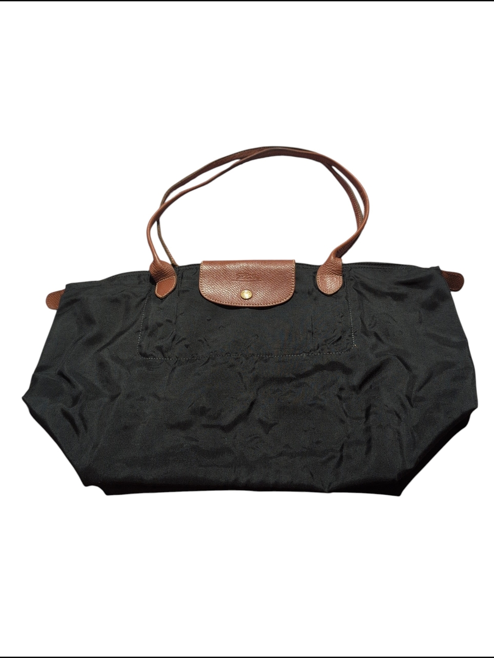 Black Large Longchamp Pliage